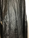 Long Leather 90’s Textured Jacket