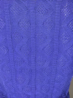 Oxford Blue Knit Top