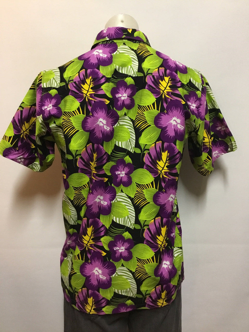 Purple Hibiscus Party Shirt