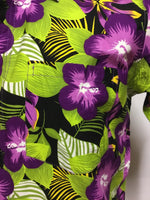 Purple Hibiscus Party Shirt