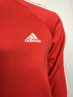 Red Adidas Essentials Jacket