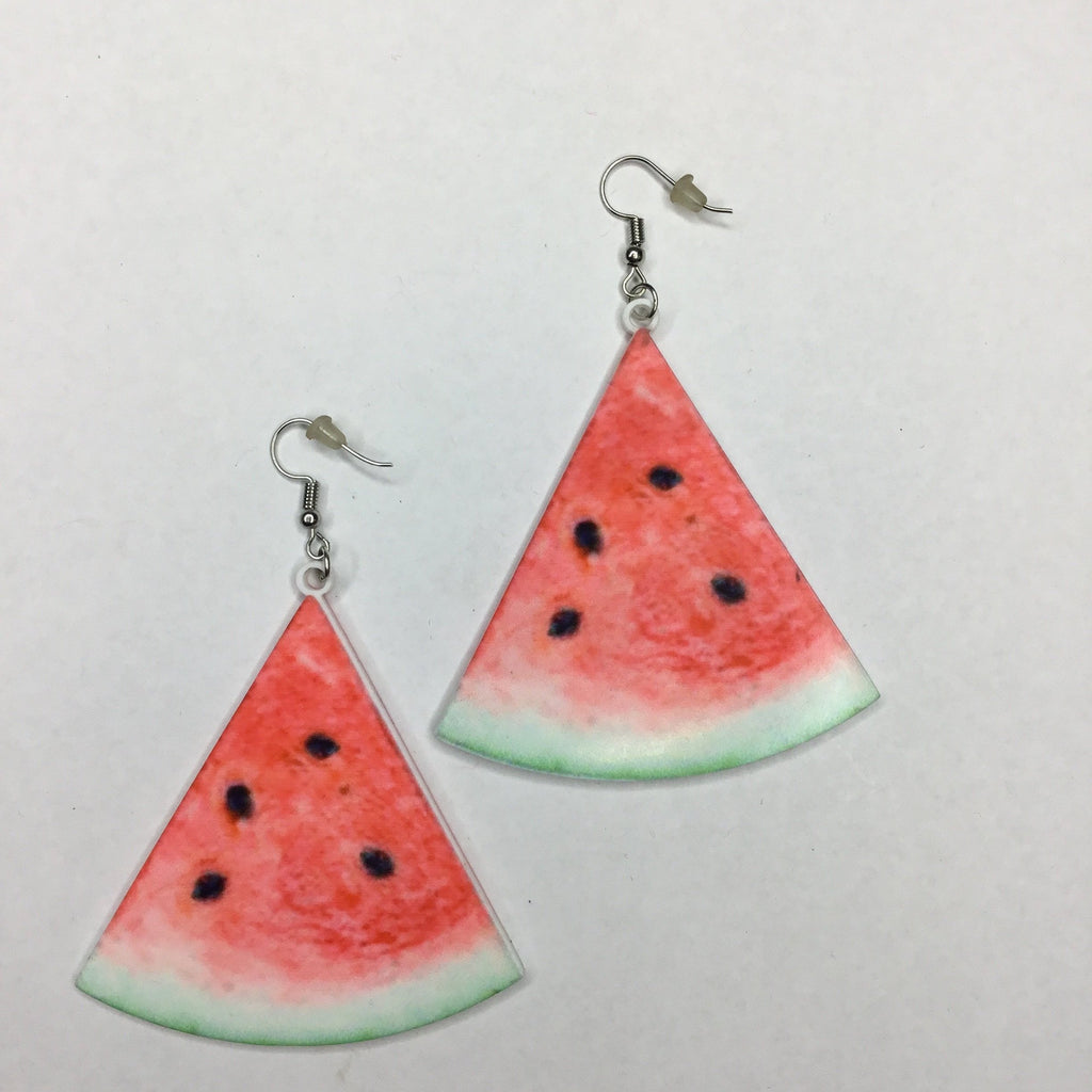 Refreshing Watermelon Earrings