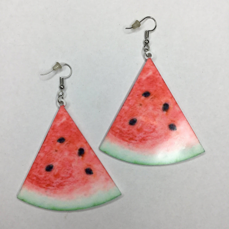Refreshing Watermelon Earrings