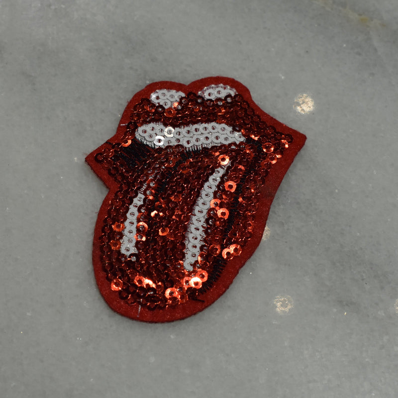 Rolling Stones Sequin Patch