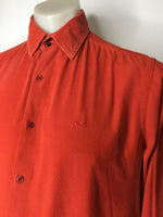 Saint Hilaire Orange Cord Shirt