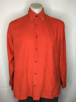 Saint Hilaire Orange Cord Shirt