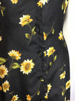 Satin Sunflower Dress