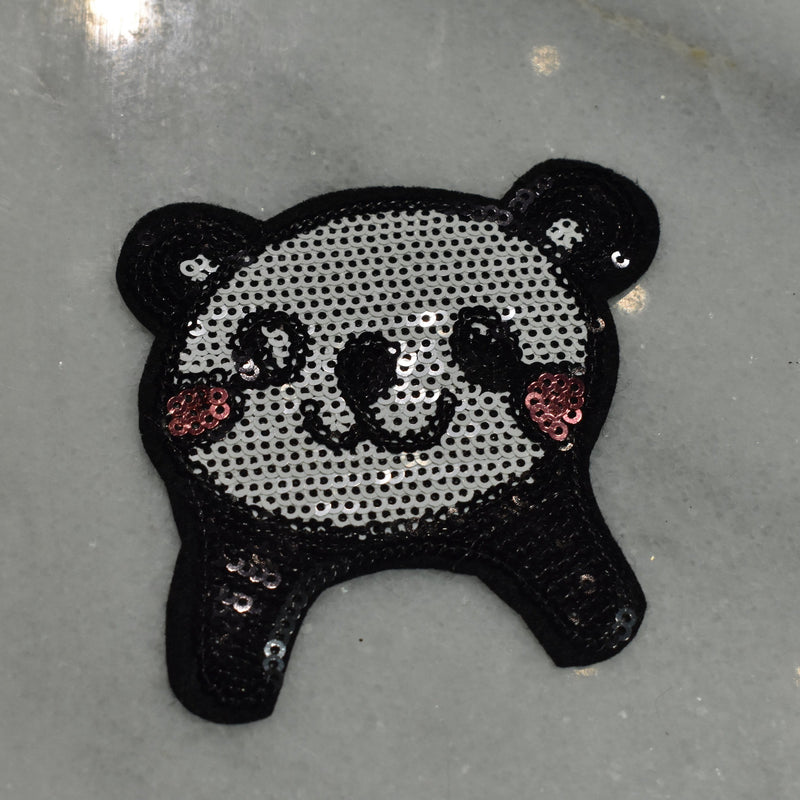 Sequin Panda Patch