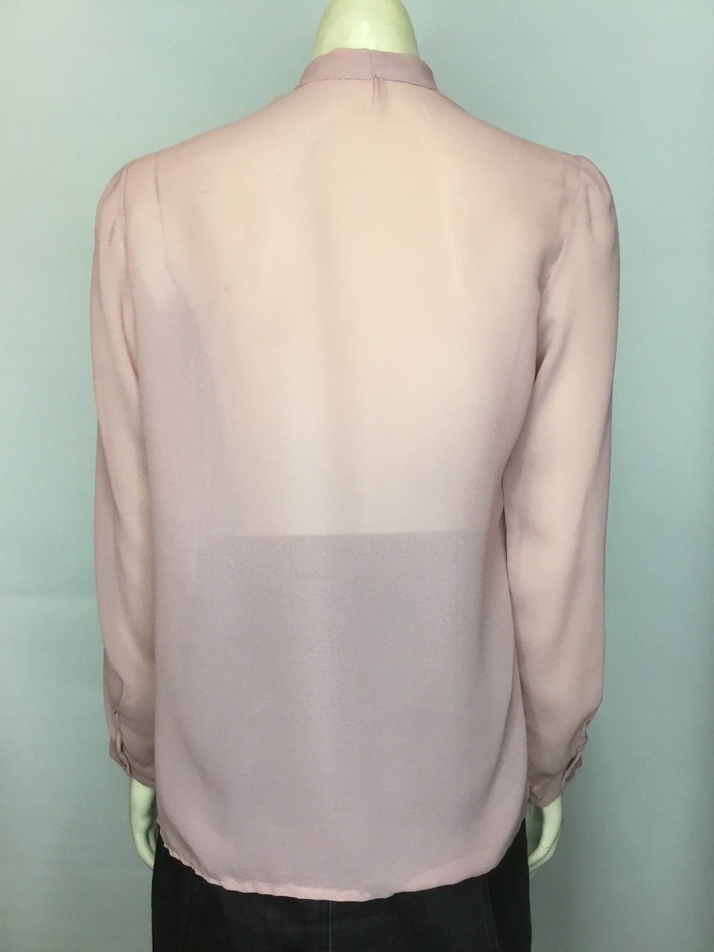 Sheer Dusty Pink Blouse