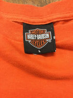 Orange Daytona Harley