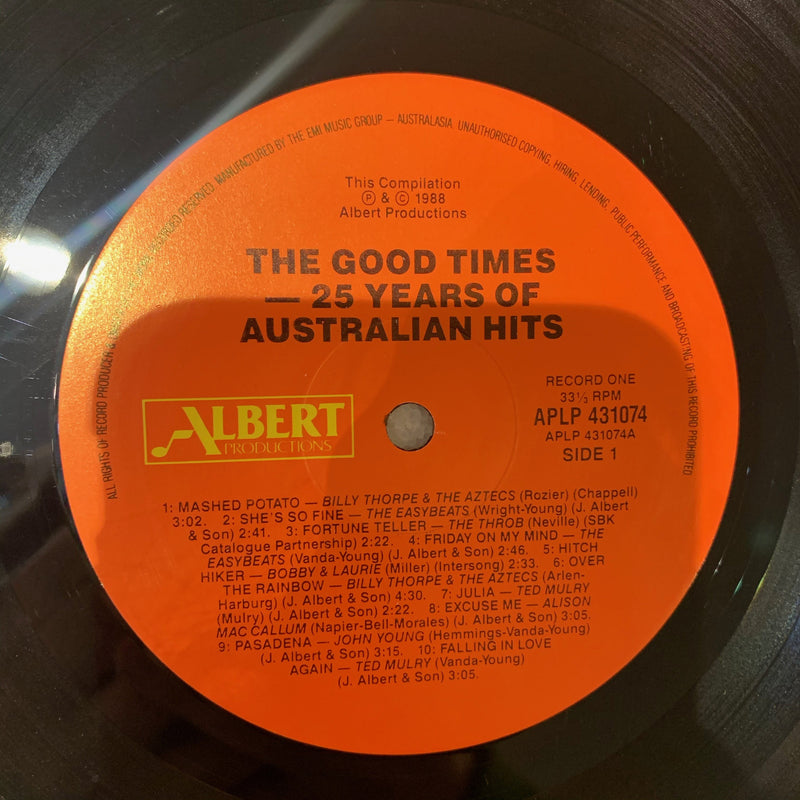 The Good Times: 25 Years of Australian Hits - Compilation