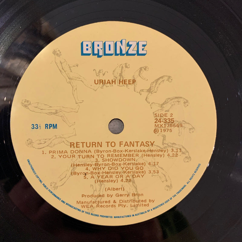 Uriah Heap - Return To Fantasy